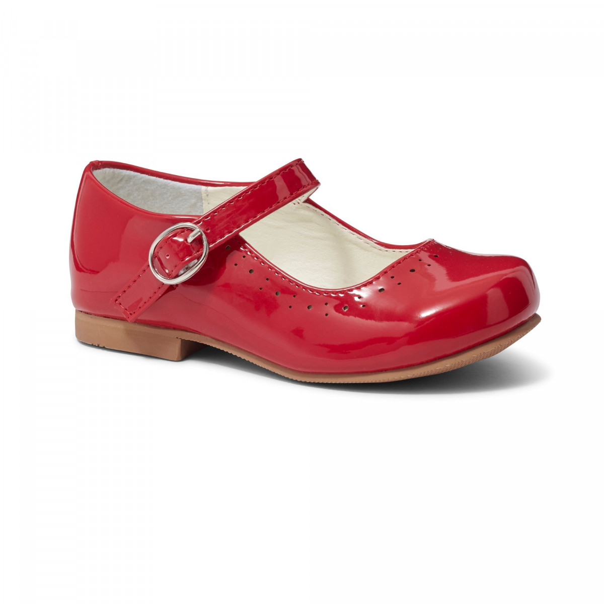 Sevva Red Mary Jane Shoes (Abbey) - Clandaw Childrens Boutique
