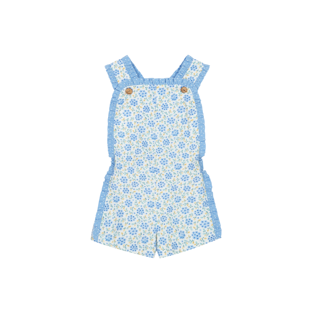 Deolinda Blue Flower Jumpsuit - Clandaw Childrens Boutique