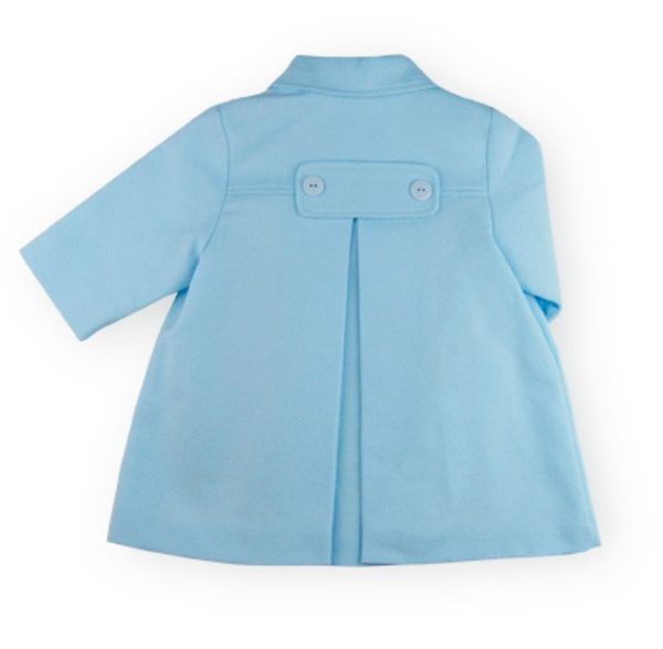 Sardon Traditional Blue Summer Coat - Image 2