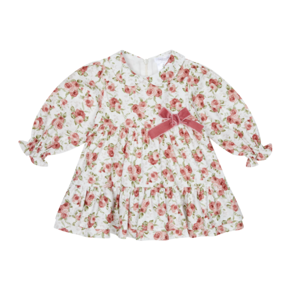 Deolinda Dusky Pink Floral Dress