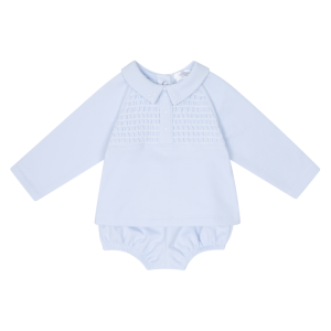 Deolinda Sky Blue Bloomers Set