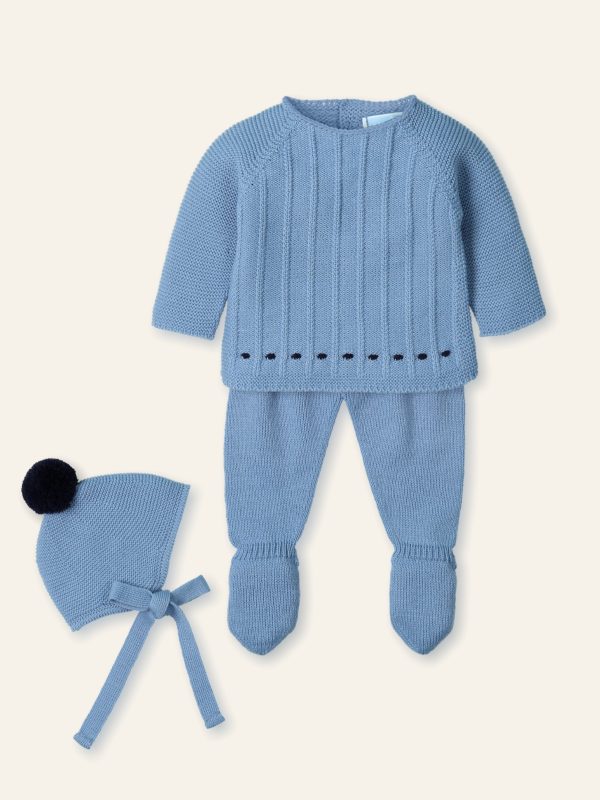 Mac Ilusion Dream/Blue Knitted 3 Piece Set