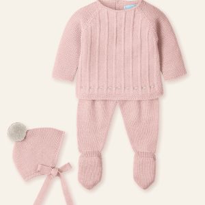 Mac Ilusion Vintage/Pink Knitted 3 Piece Set