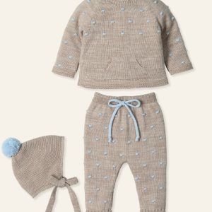 Mac Ilusion Nut/Brown Knitted 3 Piece Set