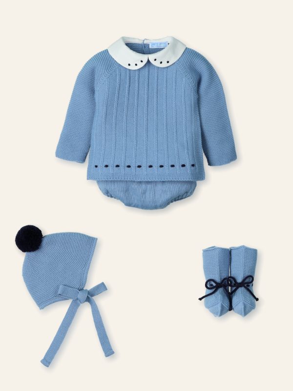 Mac Ilusion Dream/Blue Knitted 4 Piece Set