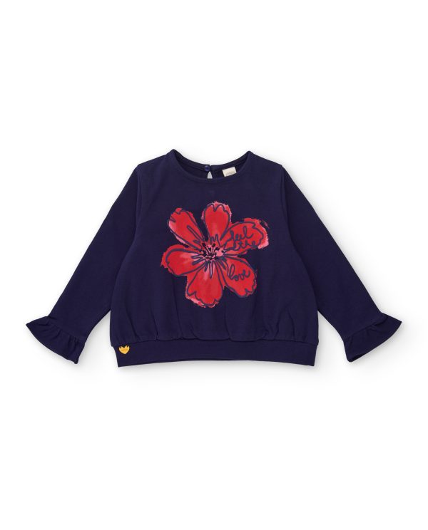 Tuc Tuc Floral Skirt and Sweater Set - Image 4