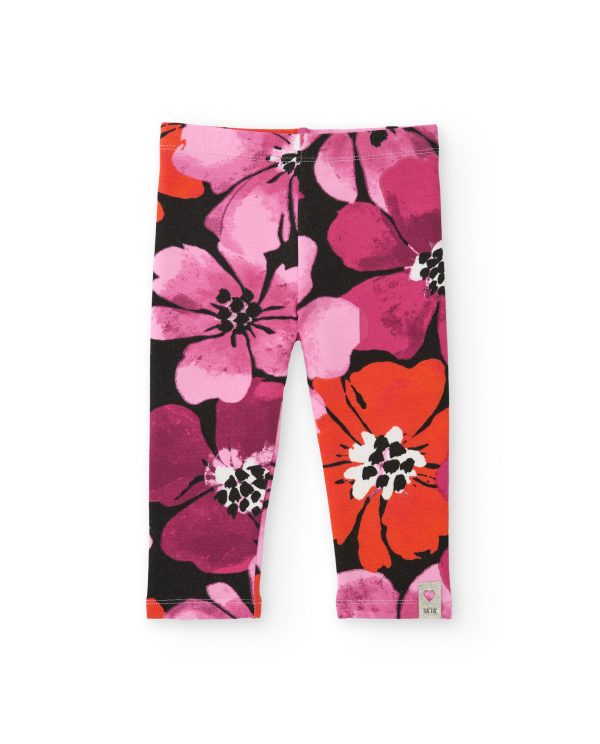 Tuc Tuc Fuchsia Jumper and Floral legging Set - Image 2