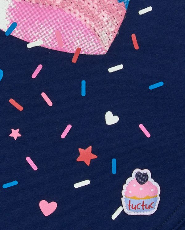 Tuc Tuc Confetti and Cupcakes Sweater With Pleated Skirt - Image 2