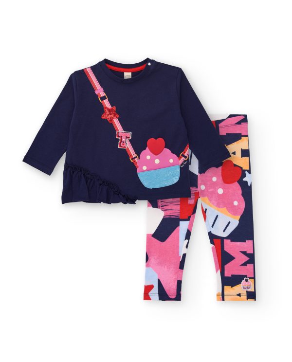 Tuc Tuc Cupcake Legging Set