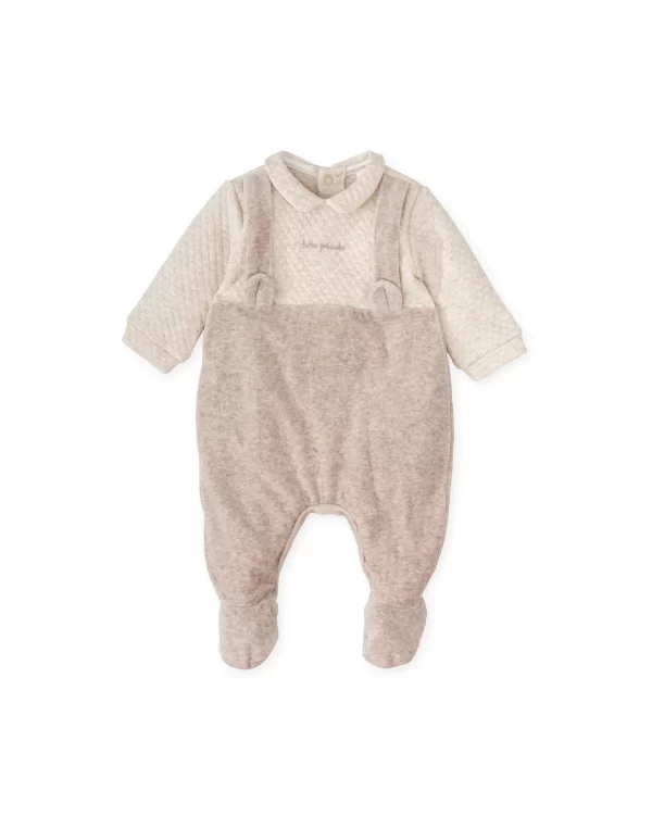 Tutto Piccolo Sand Dungaree Romper