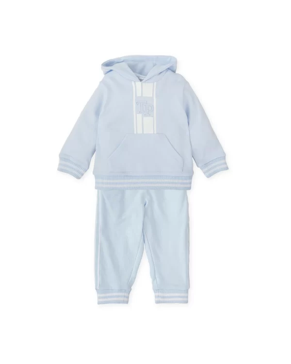 Tutto Piccolo Blue Hoodie and Jogger Set