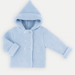 Sardon Blue Knitted Jacket