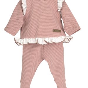 Calamaro Dusky Pink Top and Legging Set