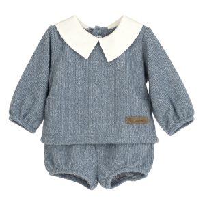 Calamaro Dusky Blue Short and Top Set