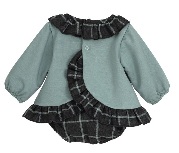 Calamaro Green and Black Jam Pant Set - Image 2