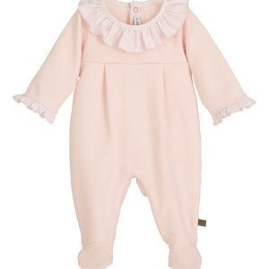 Calamaro Pink Frill Babygrow