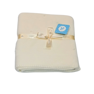 Sardon Off White/Crudo Blanket