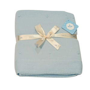 Sardon Baby Blue/Celeste Blanket