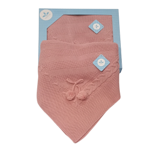 Sardon Dusky Pink Pom-Pom Blanket